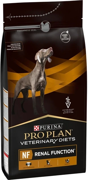 Сухий лікувальний корм для собак Purina Pro Plan Veterinary Diets NF Renal Function для собак із захворюванням нирок 1.5 кг