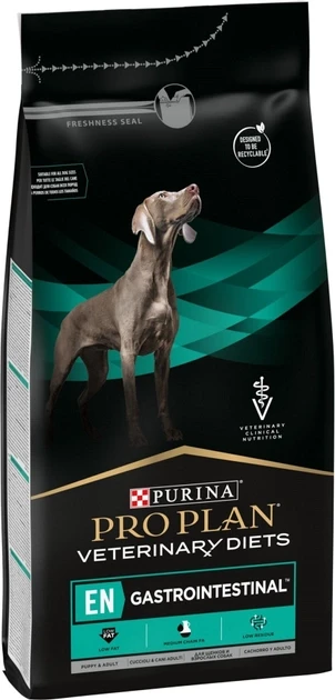 Сухий лікувальний корм для собак Purina Pro Plan Veterinary Diets EN Gastrointestinal для собак із розладом травлення 1.5 кг