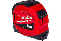 Рулетка Milwaukee SLIMLINE 8 метрів ширина 25 мм 48227708, фото 8