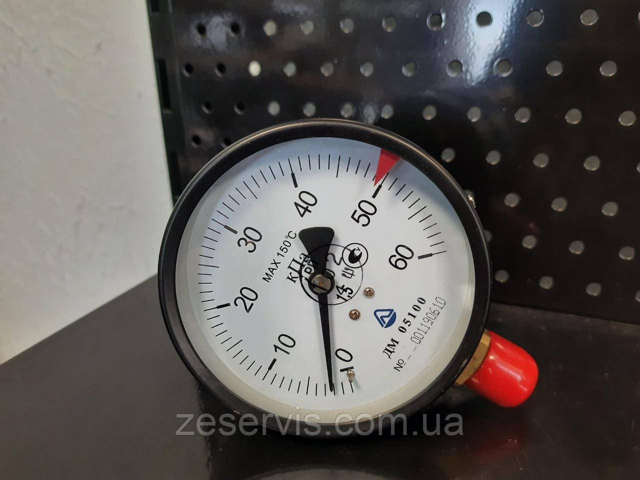 Манометр ДМ 050100-01 радіальний 60 МПа кл. 1,5, Склоприлад