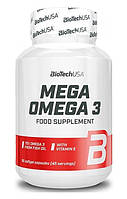 Риб'ячий жир Bio Tech Mega Omega-3 90 капсул