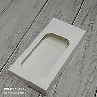 Коробка для плитки шоколада 160*80*17 біла