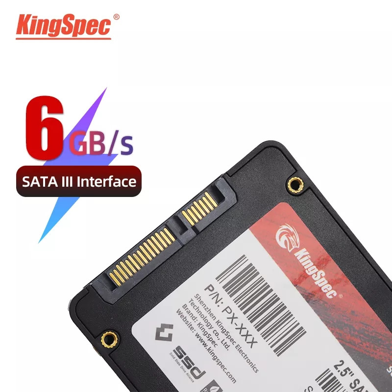 SSD диск 1Тб KingSpec P3-1Tb твердотельный накопитель hdd sata 2,5" 1Tb ...