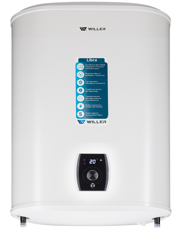 Бойлер WILLER EVH30DRI Libra, фото 1