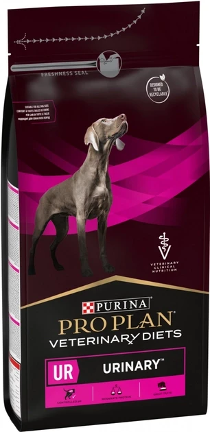Сухий лікувальний корм для собак Purina Pro Plan Veterinary Diets UR Urinary для собак при сечокам'яній хворобі 1.5 кг, фото 1