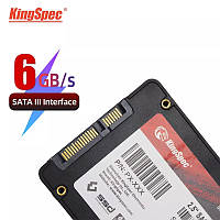 SSD диск 960Гб KingSpec P4-960 твердотельный накопитель hdd sata 2,5" 960Gb ссд