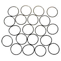 Водонепроницаемые уплотнительные кольца для фонарей (30 x 1.5mm), черные
