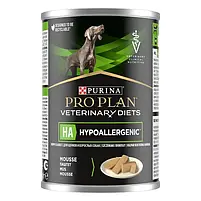 Вологий лікувальний корм Purina Pro Plan Veterinary Diets HA Hypoallergenic для собак при харчовій алергії 400 г, фото 4