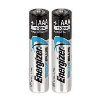 Батарейка щелочная, Alkaline AAA Max Plus (LR03) Energizer 1.5V, 2шт. в блистере