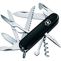 Нож складной, мультитул Victorinox Huntsman (91мм,15 функций), черный 1.3713.3