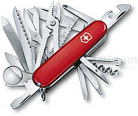 Нож складной, мультитул Victorinox Swisschamp (91мм, 33 функции), красный 1.6795