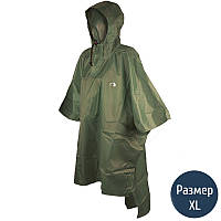 Дождевик-пончо Tatonka Poncho (р.XL-XXL), хаки 2801.036