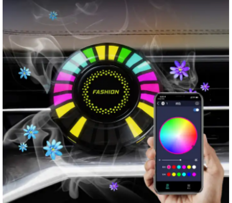 Автомобільне Підсвічування У Виді Ритма F5 (RGB)