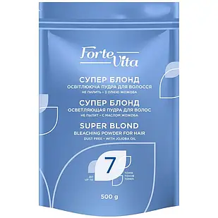 Освiтлююча пудра для волосся до 7 тонiв Forte Vita Super Blond 500 г.