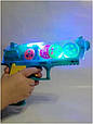Пістолет з рухомими шестернями, світлом і звуком "Gear light gun" арт. YJ-Q 002, фото 3