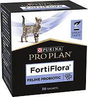 Дополнительный корм для взрослых кошек и котят Purina Pro Plan FortiFlora Feline Probiotic 30 шт по 1 г