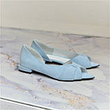 Відкриті балетки з фігурним вирізом, фото 4