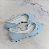 Відкриті балетки з фігурним вирізом, фото 3