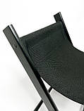 Підставка для сумки, чорний каркас із чорним текстилем, фото 4