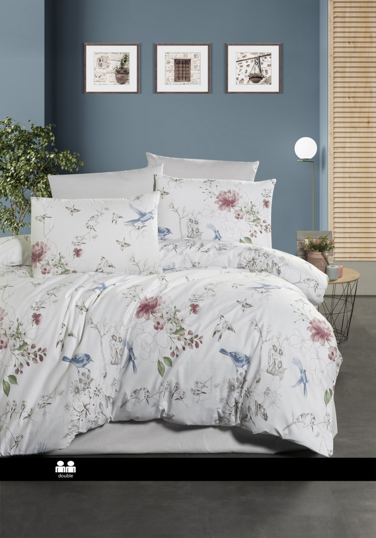 Постільна білизна First Choice - Ranforce - Hope євро