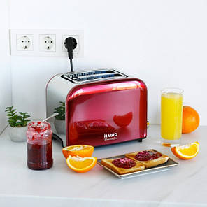 Тостер для хліба MAGIO МG-286 Red (Niz14363), фото 2