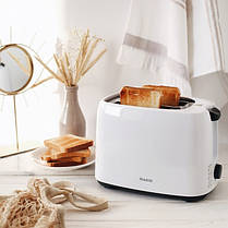 Тостер для хліба MAGIO МG-278 White N, фото 4