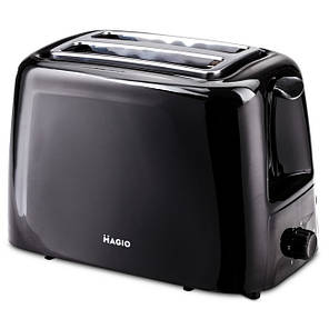Тостер MAGIO МG-273BL Black (Niz14358), фото 1