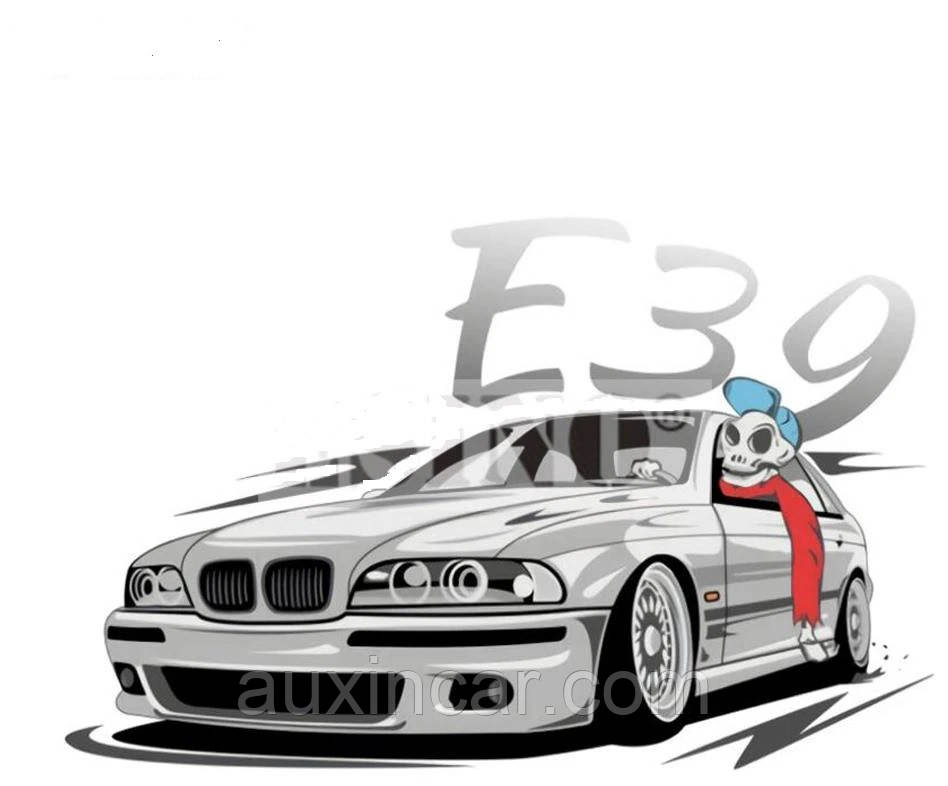 Наклейка на авто bmw 5/ E39
