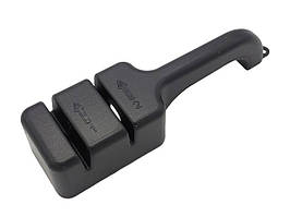 Точилка для кухонних ножів ручна механічна пластикова Ножеточка L 18 cm