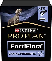 Додатковий корм (пробіотик) для дорослих собак та щенят Purina Pro Plan Canine Probiotic FortiFlora 30 шт по 1 г, фото 4