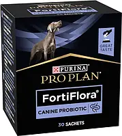 Дополнительный корм для взрослых собак и щенков Purina Pro Plan Canine Probiotic FortiFlora 30 шт по 1 г