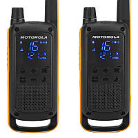 Рация Motorola Talkabout T82 Extreme RSM (0,5W, PMR446, 446 MHz, до 10км, 16кан., АКБ), 2шт, оранж