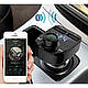 Car x8.Фм-трансмітер Bluetooth 2 usb + гучний зв'язок FM-фм модулятор., фото 2
