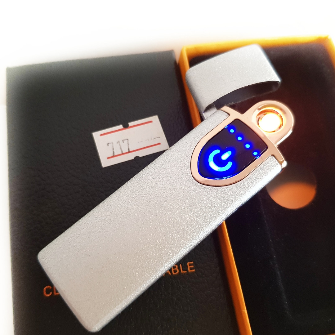 Запальничка USB сенсорна электроимпульсовая,спіральна