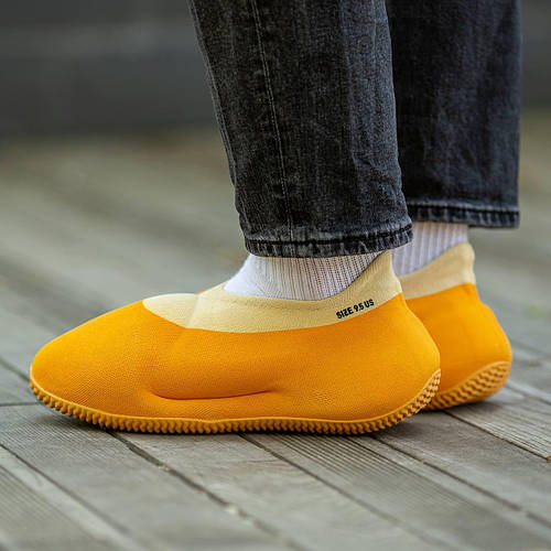 Купить Мужские кроссовки Adidas Yeezy Knit Runer желтого цвета, цена ...