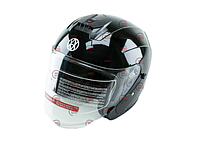 Шлем без бороды VLAND 703 (черный глянец) размер: XS