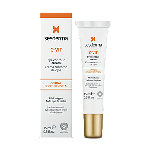 Омолоджуючий крем-контур для повік Sesderma C-Vit Eye Contour Cream 15ml