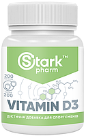 Витамины Stark Pharm - Vitamin D3 2000IU (200 таблеток)