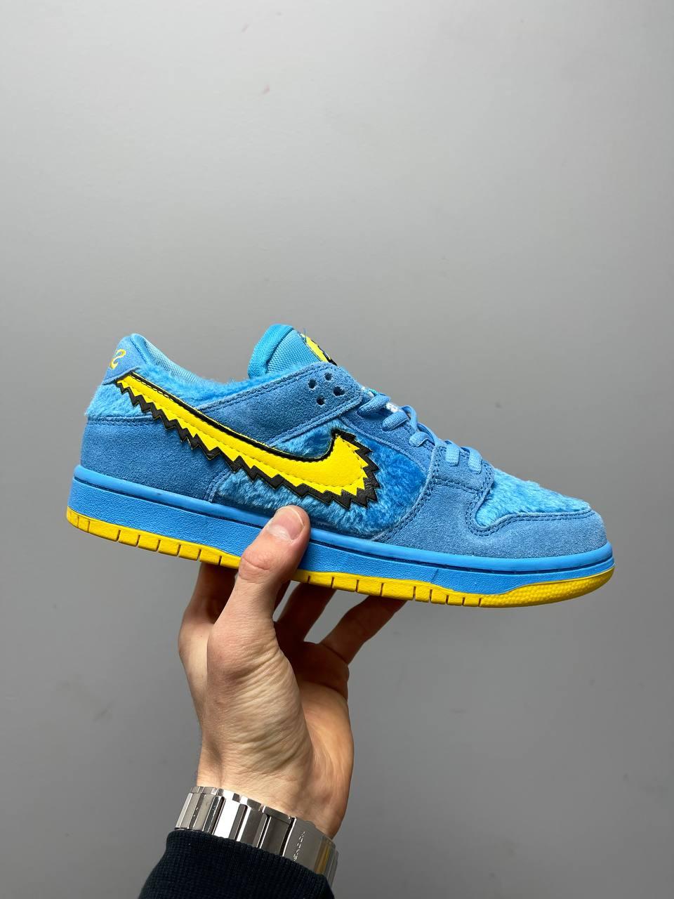 Чоловічі Кросівки Nike SB Dunk Low x Grateful Dead Blue Bear 40