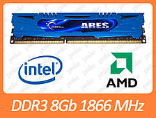 DDR3 8GB 1866 MHz (PC3-14900) G.Skill Ares CL10 F3-1866C10D-16GAB