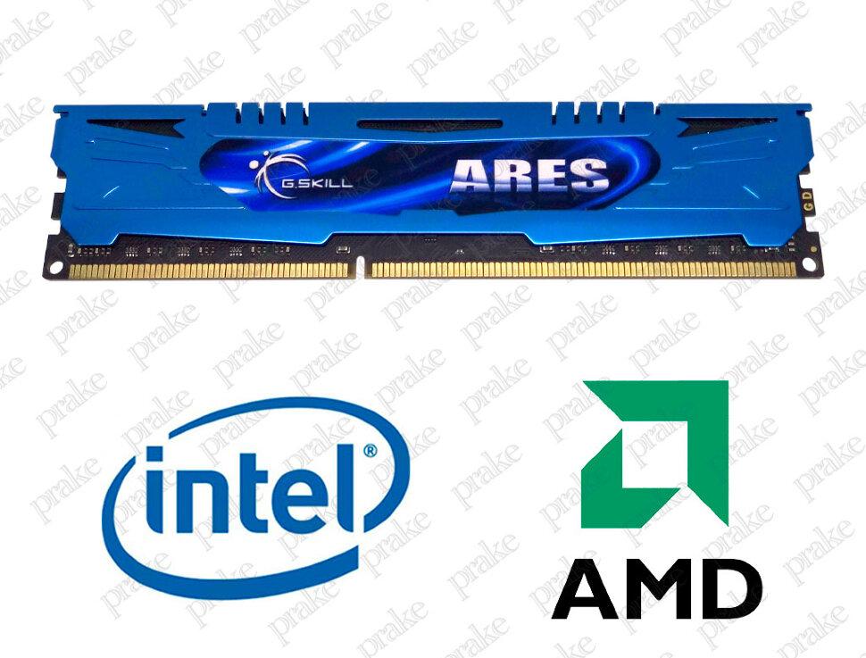 DDR3 8GB 1866 MHz (PC3-14900) G.Skill Ares CL10 F3-1866C10D-16GAB - фото 2 - id-p1834599653