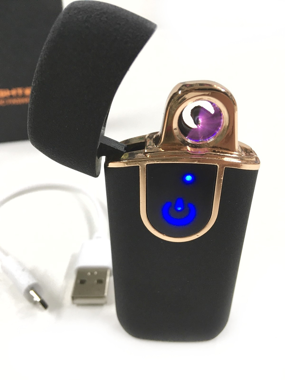 Електронна USB-запальничка з Led-індикатором 7034