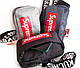 Чоловіча сумка Sup reme месенджер-планшетка-барсетка Сумка-рюкзак через плече, фото 4