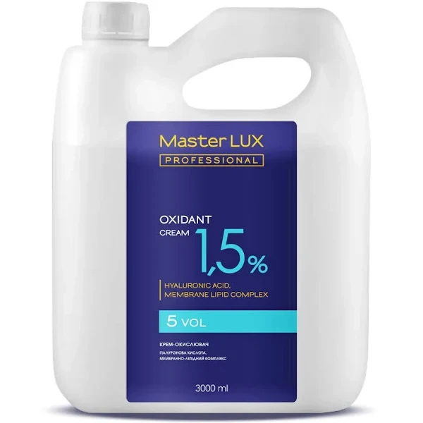 Крем-окисник 1.5% Master LUX Oxidant Cream 3000 мл/