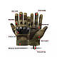 Тактичні рукавички сенсорні полнопалые армійські військові чоловічі з пальцями для смартфона. Тактичні, фото 4