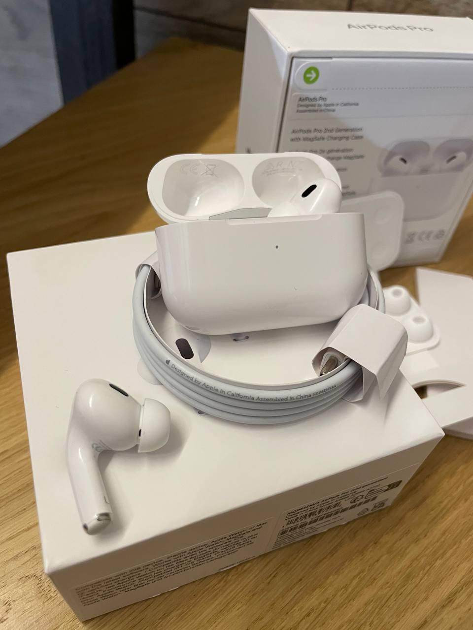 Беспроводные наушники AirPods Pro 2 версии LUX. - фото 2 - id-p1834595807