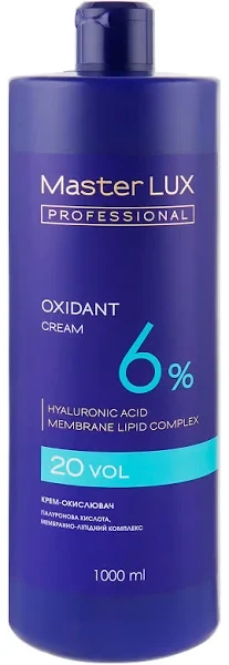 Крем-окисник 6% Master LUX Oxidant Cream 1000 мл.