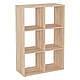 Шафа книжкова 73х33х109 см. Колір Ательє світлий, КШ-21, фото 7
