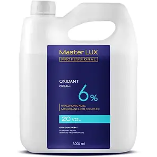 Крем-окислювач 6% Master LUX Oxidant Cream 3000 мл