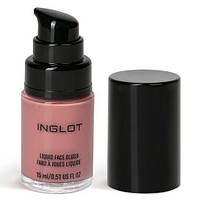 Кремовые румяна Inglot liquid face blush 15мл №95 холодного розового оттенка с персиковым подтоном
